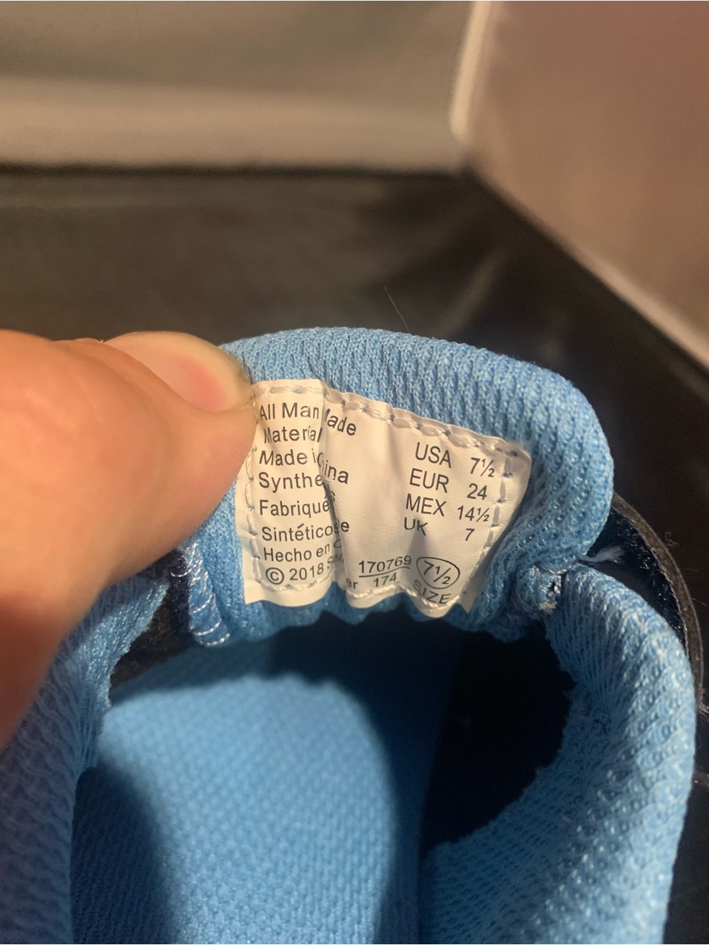Paw Patrol Navy and Light Blue Kids Sneakers with Paw Detail - Picture 8 of 11